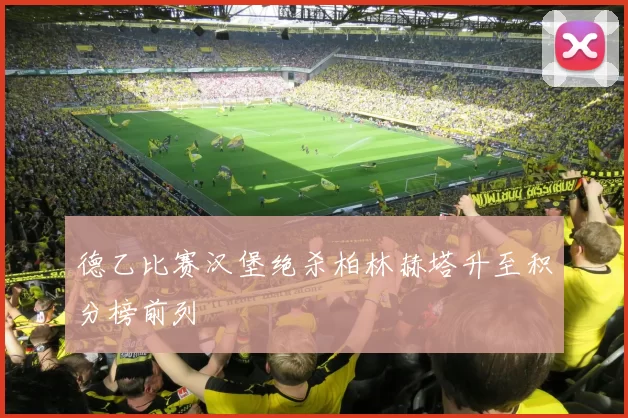 德乙比赛汉堡绝杀柏林赫塔升至积分榜前列